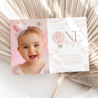 Ballons à air chaud impeccable 1er anniversaire Ph