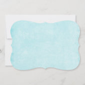 Invitation Ballons à air chaud mignon avec Aquarelle d'ours A (Dos)