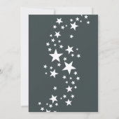 Invitation Ballons bleus garçon 2 anniversaire (Dos)