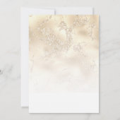 Invitation Ballons d'anniversaire 40e sur Parties scintillant (Dos)