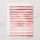 Invitation Ballons d'argent du 2e anniversaire | Fille rose (Dos)