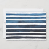 Invitation Ballons d'argent du cinquième anniversaire | Blue  (Dos)