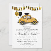 Invitation Ballons de dendroctone de l'or noir conduisent par (Devant)