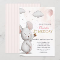 Ballons de souris adorable rayé Anniversaire