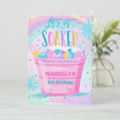 Invitation Ballons d'eau Anniversaire Fête Eté Ballons d'eau (Debout devant)