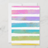 Invitation Ballons d'eau Anniversaire Fête Eté Ballons d'eau (Dos)