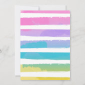 Invitation Ballons d'eau Anniversaire Fête Eté Ballons d'eau (Dos)