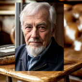 Invitation Ballons d'or bleu marine 90e Photo Anniversaire