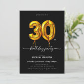 Invitation Ballons d'or noir 30e anniversaire (Debout devant)