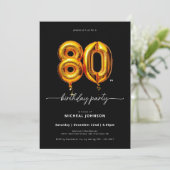 Invitation Ballons d'or Noir 80e anniversaire (Debout devant)