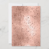 Invitation Ballons d'or rose à la fête 40 ans 40e anniversair (Dos)