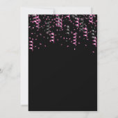 Invitation Ballons en impression léopard pour 16e anniversair (Dos)