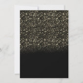 Invitation Ballons, Verre, Talons Hauts, Retraite Noire (Dos)