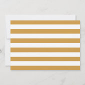 Invitation Balloon d'huile d'or moderne 3ème anniversaire Pho (Dos)