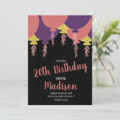 Invitation Balloon Flottante Dessiné À La Main N'Importe Quel (Debout devant)