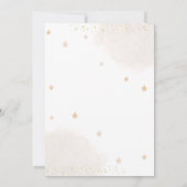 Invitation Balloon Ours Teddy Baby shower neutre (Dos)