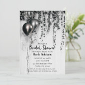 Invitation Balloons de la partie métallique Fête des mariées  (Debout devant)