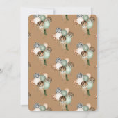 Invitation Balloons Poster de animal Aquarelle Chic 1er (Dos)