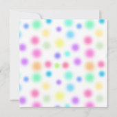 Invitation Balloons roses Filles 7e fête d'anniversaire (Dos)