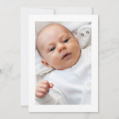 Invitation Ballotte à huile d'or et Confetti 1er anniversaire (Dos)