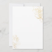 Invitation Ballotte de la petite Miss Pink Bow 1er fête d'ann (Dos)