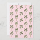 Invitation Balnéaire Soiree Modern Cute CUSTOM Anniversaire (Dos)