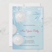 Invitation Bals de Noël blancs (Devant)