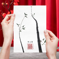© Bamboo Love Double Happiness Mariage Chinois