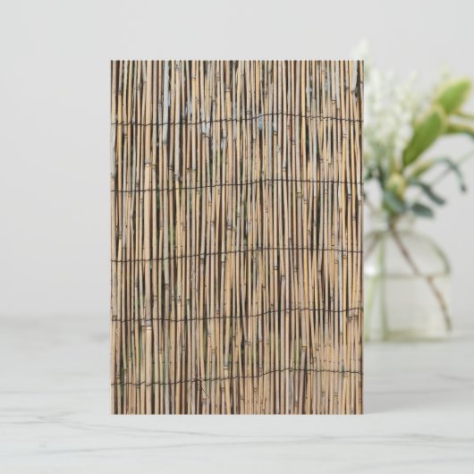 Invitation Bambou (Debout devant)