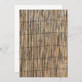 Invitation Bambou (Devant / Derrière)