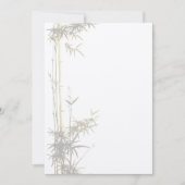 Invitation bambou (Devant)