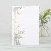 Invitation bambou (Debout devant)