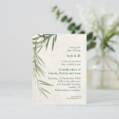 Invitation Bambou 4.25x5.25 (Debout devant)