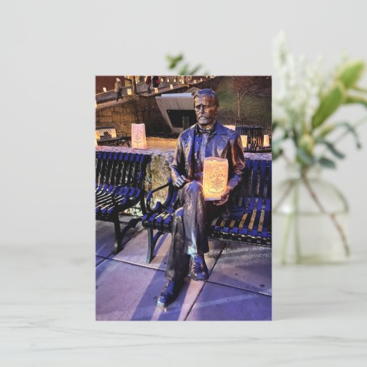 Invitation banc de subvention de galena luminaria (Debout devant)