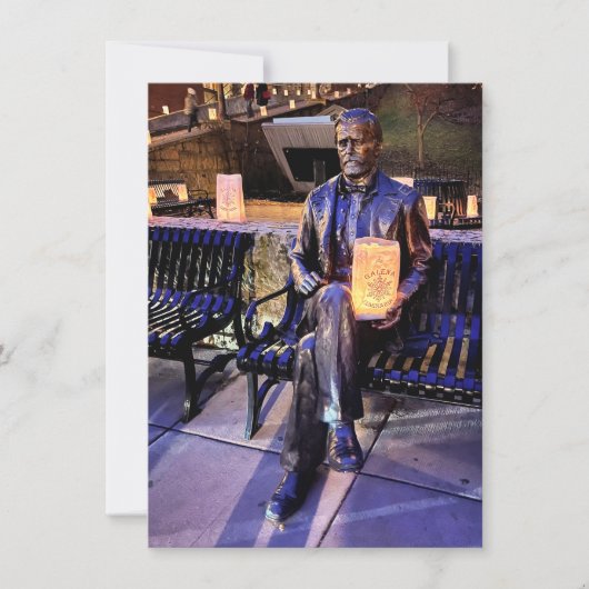 Invitation banc de subvention de galena luminaria (Devant)