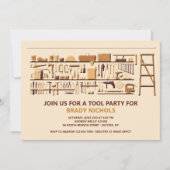 Invitation Banc d'outils (Devant)