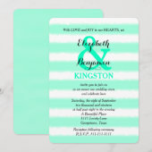 Invitation Bande d'aquarelle de la Monnaie de renouvellement  (Devant / Derrière)