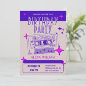 Invitation Bande de cassette de musique (Debout devant)