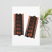 Invitation Bande de film négative (Debout devant)