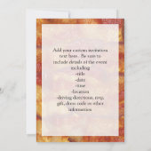 Invitation Bande de lard frite (Dos)