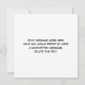 Invitation Bande dessinée colorée POP de plaisir moderne (Dos)