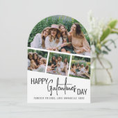 Invitation Bande Photo Moderne Collage Galentines Archées Jou (Debout devant)