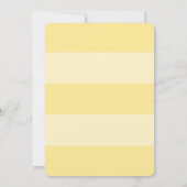 Invitation Bandes de baby shower neutres selon le sexe (Dos)