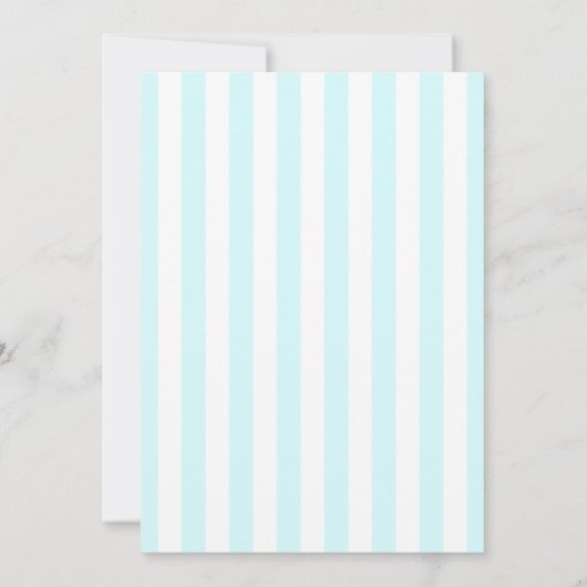 Invitation Bandes de script de parties scintillant turquoise  (Dos)