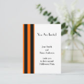 Invitation Bandes françaises en noir (Debout devant)