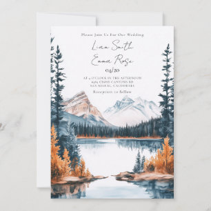 Invitation Banff Canada Montagnes Rocheuses