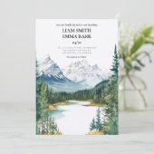 Invitation Banff Canada Rocky Mountains (Debout devant)