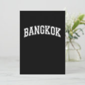 Invitation Bangkok City Capital of Thailand (Debout devant)