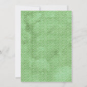 Invitation Bannière Bleue Cactus Taco Bout Un Baby shower béb (Dos)