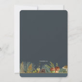 Invitation Bannière d'automne (Dos)